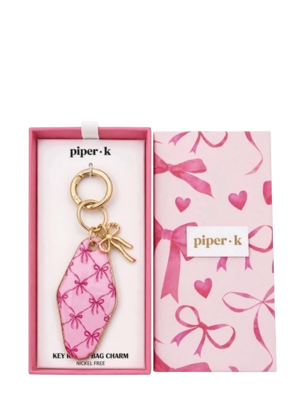 Piper K Bag Charm/Key Fob